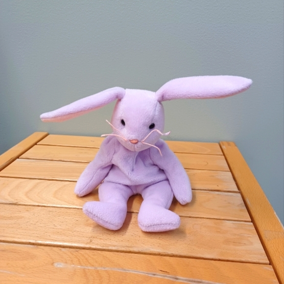 TY Beanie Babies Floppity the Bunny Beanie Baby Plush fairycore stuffed animal - Picture 2 of 11